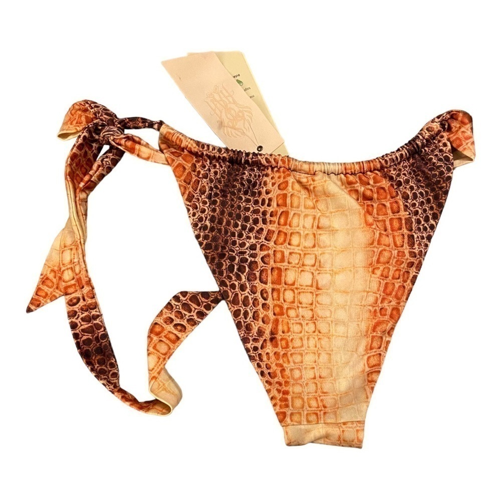HAH Tinsi Bikini Bottom Crocodile Print NWT - Picture 3 of 7